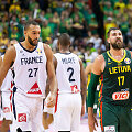 Rudy Gobert'as ir Jonas Valančiūnas