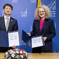 Lietuva su Pietų Korėja bendradarbiaus prekybos ir pramonės srityse