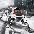 &bdquo;Hyundai&ldquo; vaik&scaron;čiojantis automobilis &bdquo;Elevate Concept&ldquo;