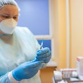 Vilniaus miesto klinikinės ligoninės medikų vakcinacija nuo COVID-19