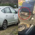 Peilis &bdquo;Bolt&ldquo; pavežėjo automobilyje
