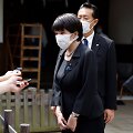 S.Takaichi apsilankė Jasukunio &scaron;ventykloje