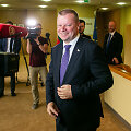 S.Skvernelis atvyko susitikti su LVŽS frakcija