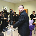 Saulius Skvernelis balsavo Seimo rinkimuose