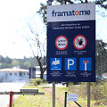 &bdquo;Framatome"&ldquo; informacinė lenta