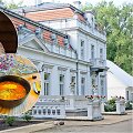 Zyplių dvaro kuchmistras Artūras Rakauskas ir jo gaminta vegetari&scaron;ka &scaron;iupininė sriuba / M.Sarapino nuotr.