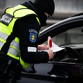 Kontrolės postas kelyje Kaunas - Vilnius