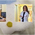 Plungės ligoninės gydytojai ir paciento bronchuose rastas žirnis