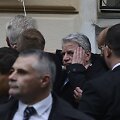 Vienas kiau&scaron;inis pataikė  Vokietijos prezidentui Joachimui Gauckui į smilkinį.