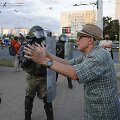 Trečią dieną vykstantys protestai Baltarusijoje