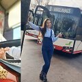 Troleibuso vairuotoja Inga Vosylienė