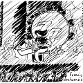 Laikra&scaron;tis &bdquo;Le Soleil&ldquo; į &bdquo;Foo Fighters&ldquo; koncertą vietoje fotografo nusiuntė karikatūristą