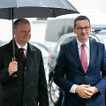Saulius Skvernelis ir Mateuszas Morawieckis