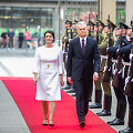 G.Nausėda ir D.Nausėdienė atvyko į Seimą