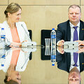 Viktorija Čmilytė-Nielsen ir Saulius Skvernelis