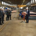 Vakarų laivų gamyklos įmonių grupėje pradėtos Singapūrui skirtų patruinių laivų statyba