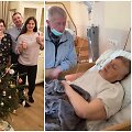 Zinaida su vyru, sūnumi ir marčia namuose / Su vyru hospise