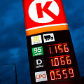 &bdquo;Circle K&ldquo; degalinės kainos