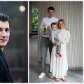 Simonas Storpir&scaron;tis su &scaron;eima / Gretos Skaraitinės nuotr. 