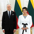 Gitanas Nausėda ir Diana Nausėdienė