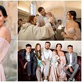 Tatjana ir K&scaron;i&scaron;tofas Lavrinovičiai pakrik&scaron;tijo sūnų Kristianą / Akvilės Razauskienės nuotr.