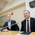 Gabrielius Landsbergis ir Saulius Skvernelis