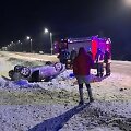 Kaune girtas vairuotojas &bdquo;paguldė&ldquo; &bdquo;CityBee&ldquo; automobilį ant stogo