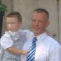 Žydrūnas Laurinavičius su sūnumi
