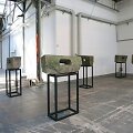 Mandla Reuter. Instaliacija meno mugėje &bdquo;Abc Art Berlin Contemporary&ldquo;.
