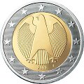 Voki&scaron;ka dviejų eurų moneta