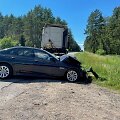 Varėnos rajone automobilis susidūrė su vilkiku