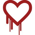 HeartBleed Kraujuojančios &scaron;irdies viruso simbolis