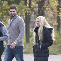 Linas Kleiza ir Agneta Karalevičiūtė 