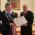Jurbarko Garbės piliečio vardas suteiktas prof. dr. Volfgangui fon &Scaron;tetenui