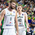 Domantas Sabonis ir Marius Grigonis