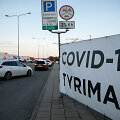 Mobilusis Covid-19 testavimo punktas Vilniuje