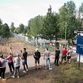 Migrantai atvežti į Rūdninkų poligoną