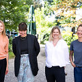 Vitalija Jasaitė, Danutė Gambickaitė, Akvilė Anglickaitė, Živilė Etevičiūtė