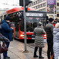 Vilniuje &ndash; vie&scaron;ojo transporto vairuotojų streikas