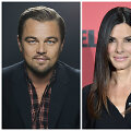 Leonardo DiCaprio, Sandra Bullock, Robertas Downey jaunesnysis ir Angelina Jolie