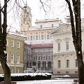 Renovuojami Vilniaus universiteto centriniai rūmai