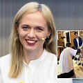 Živilė Kropaitė su močiute ir &scaron;eimos nariais