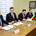 &bdquo;Lietuvos geležinkeliai&ldquo; penktadienį pasira&scaron;ė geležinkelio ruožo Klaipėda-Vilniaus elektrifikavimo sutartį