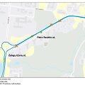 Apjungiamos Žaliųjų Ežerų ir Petro Baublio vie&scaron;ojo transporto stotelės 
