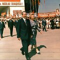 Asmens kulto apogėjus socialistinėje Rumunijoje: Nicolae ir Elena Ceaușescu (1986 m.)