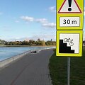 Marvelės dviračių tako atitvarai
