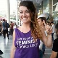 Feministės nuotrauka &bdquo;Facebook&ldquo; sukėlė tikrą audrą. 