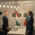 Remigijus Žemaitaitis susitiko su Vengrijos diplomatijos vadovu Peteriu Szijjarto&nbsp;