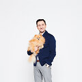 Dainius Kazlauskas su kalyte Sunny