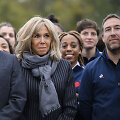 Emmanuelis Macron ir Brigitte Macron nuotr.

